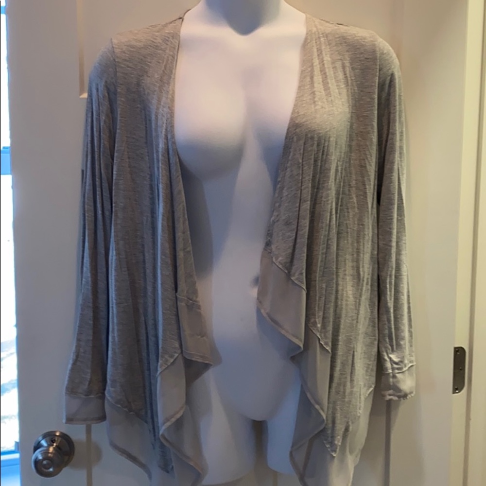 Verve blues- Light weight gray cardigan